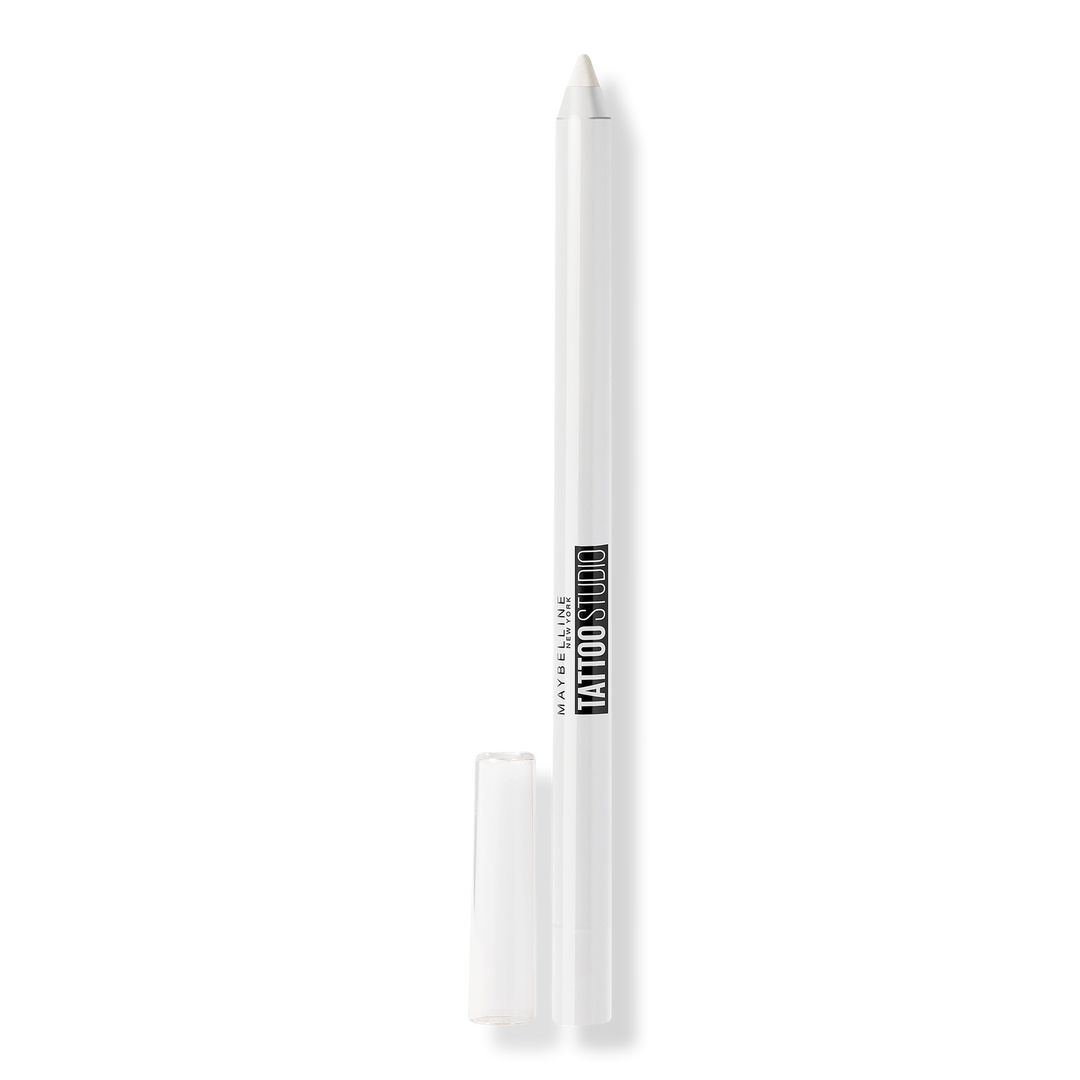 Maybelline TattooStudio Gel Pencil Eyeliner, Polished White, 0.04 oz
