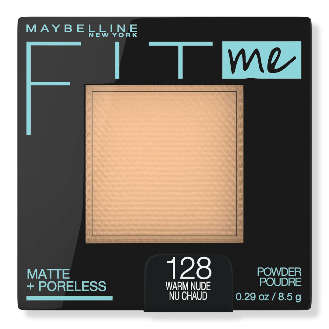 Maybelline Fit Me Matte + Poreless Puder, Warm Nude, 0.29 oz