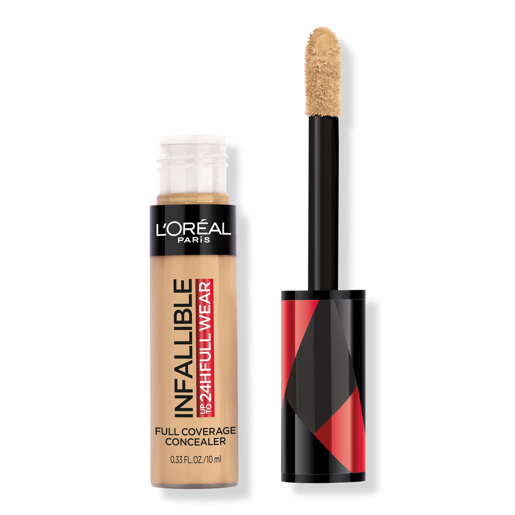 L'Oréal Infallible Full Wear Waterproof Concealer, 365 Cashew, 0.33 oz