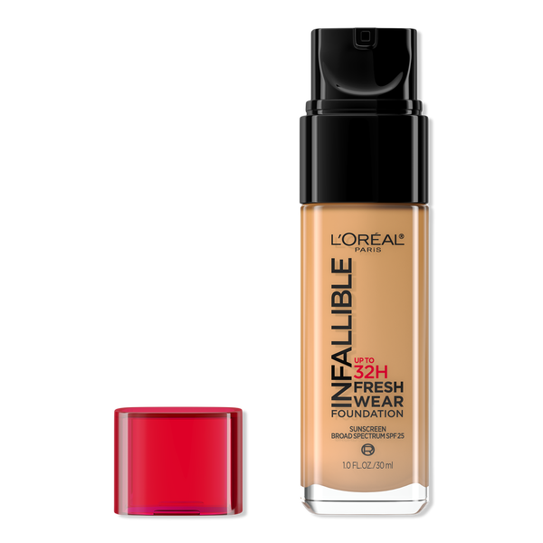 L'Oréal Infallible Fresh Wear 24HR Foundation, 475 Sun Beige, 1 oz