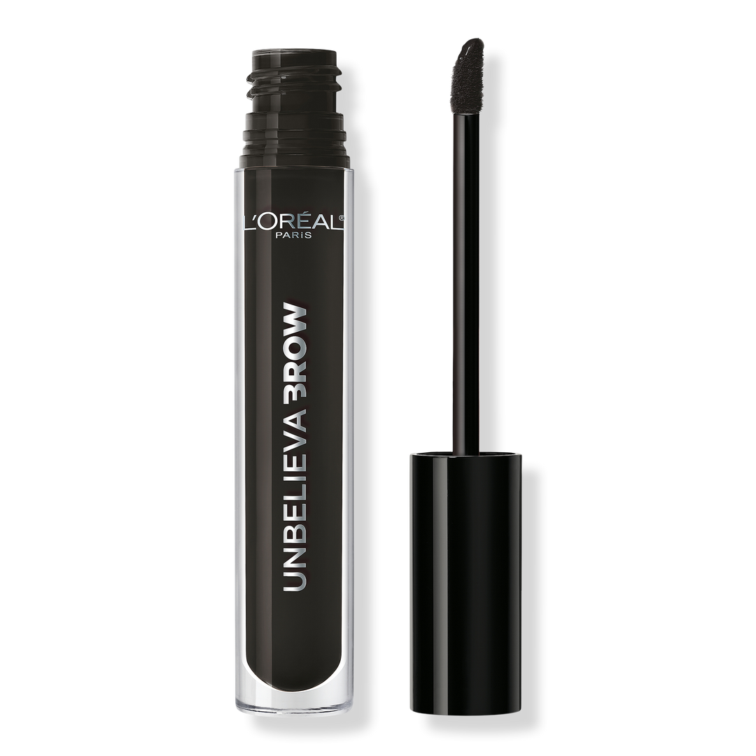 L'Oréal Unbelieva-Brow Longwear Augenbrauengel, Black, 0.15 oz