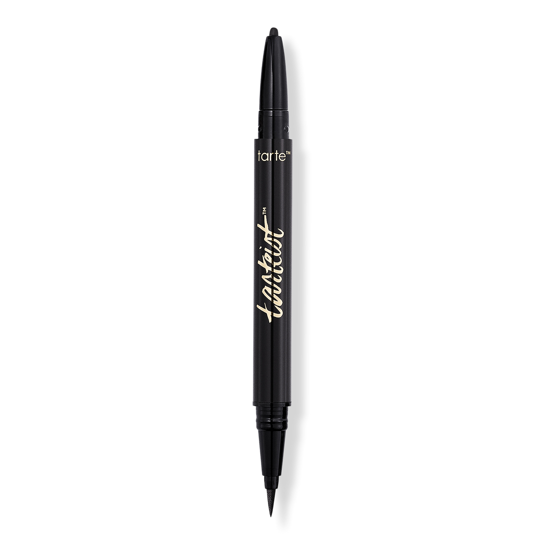 Tarte Travel-Size Double Take Black Liquid & Gel Vegan Eyeliner, 0.0084 oz