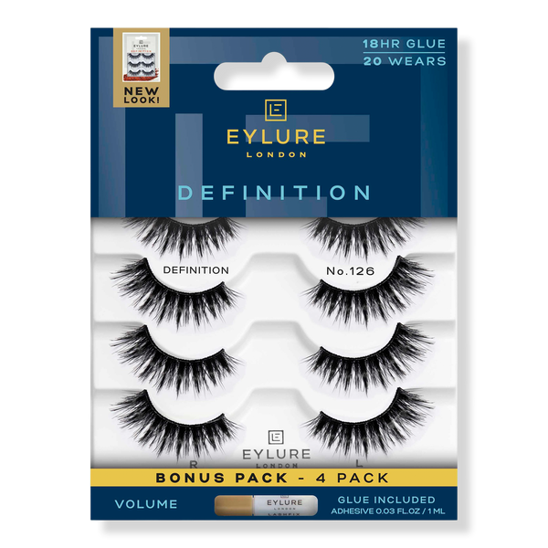 Definition No. 126 Eyelashes Multipack