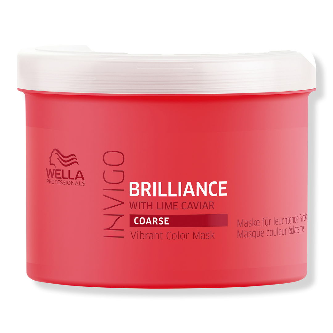 Wella Invigo Brilliance Haarmaske für kräftiges Haar, 16.9 oz