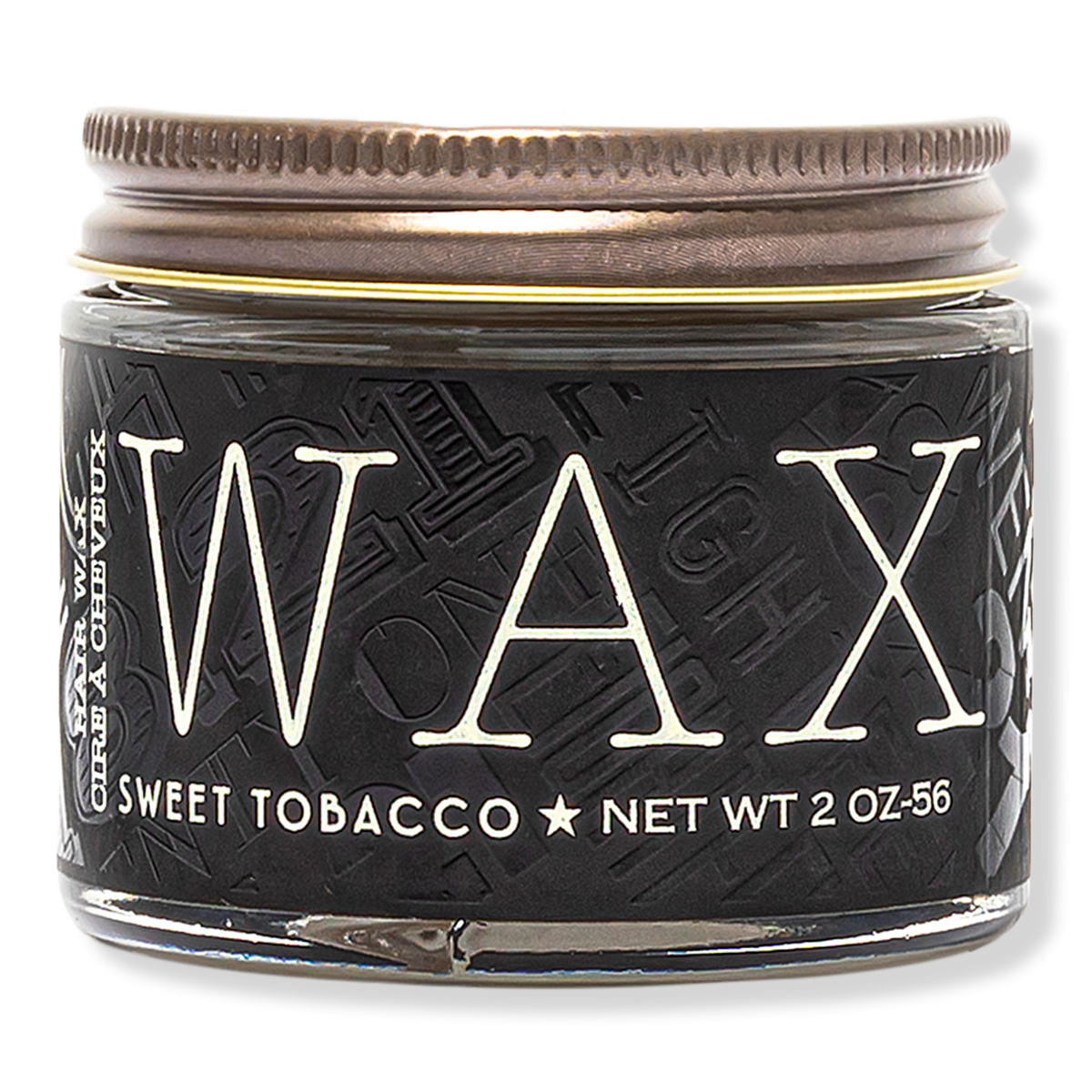 Sweet Tobacco High Hold, Low Shine, Hair Styling Wax