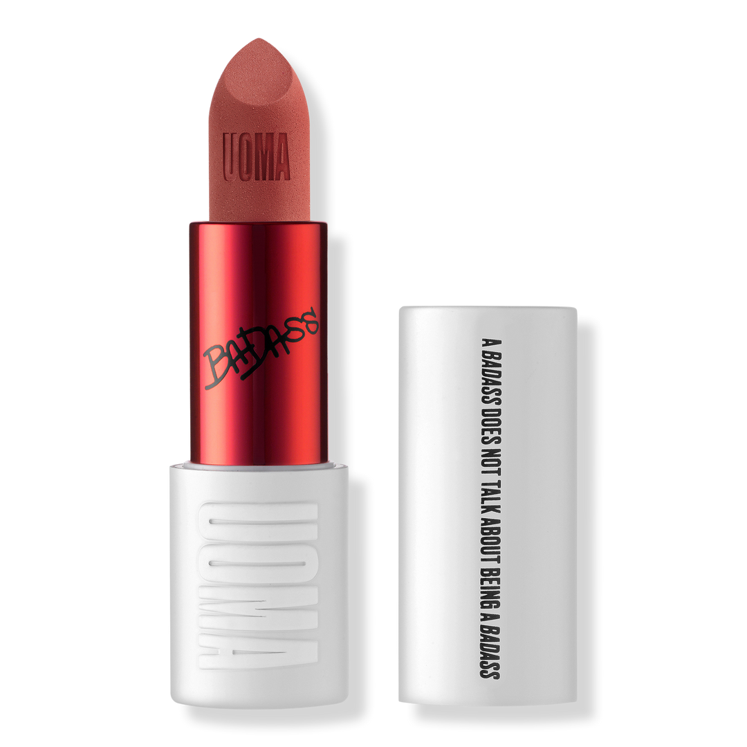 UOMA Beauty BADASS ICON Matter Lippenstift, Miriam, 0.12 oz