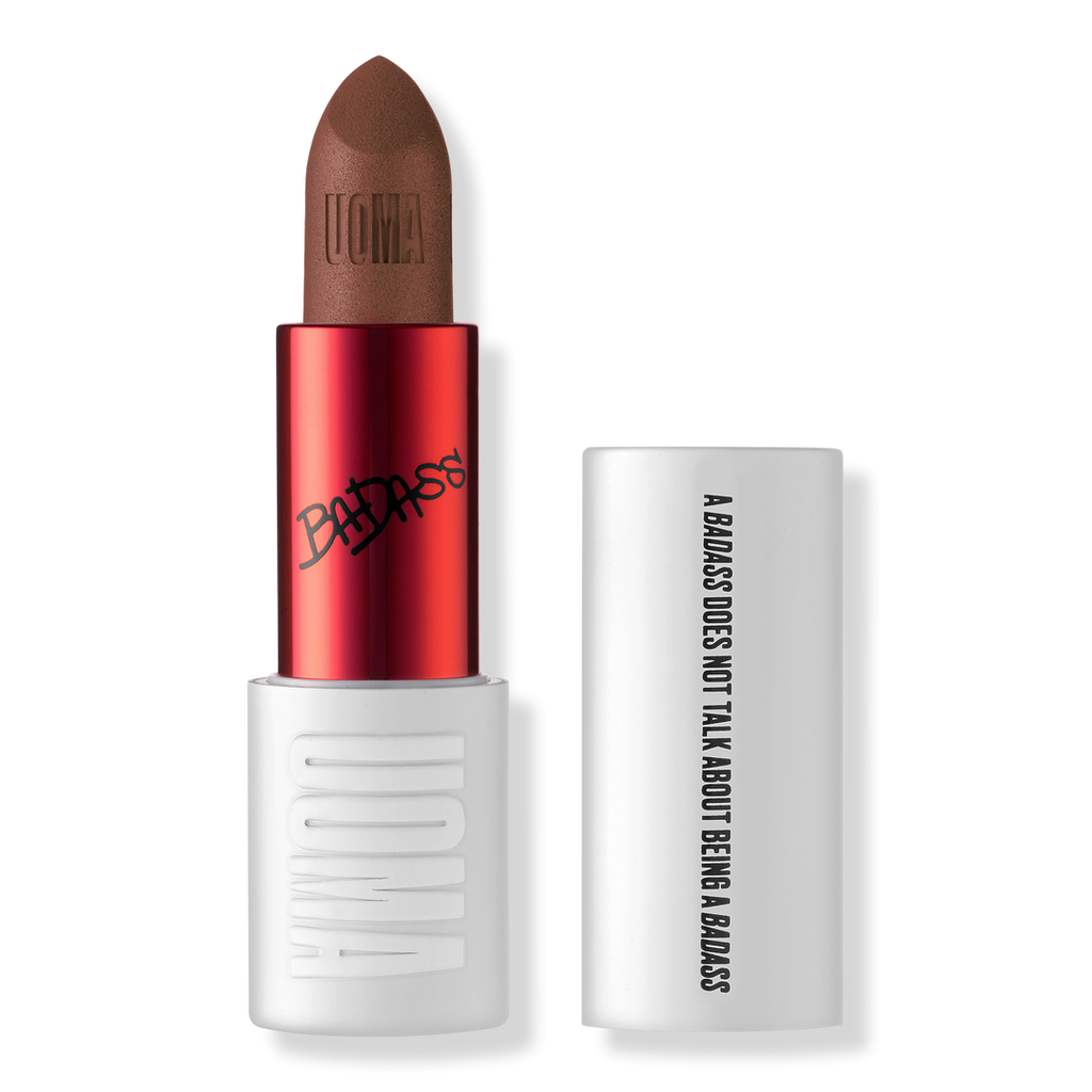 UOMA Beauty BADASS ICON Matter Lippenstift, Nina, 0.12 oz