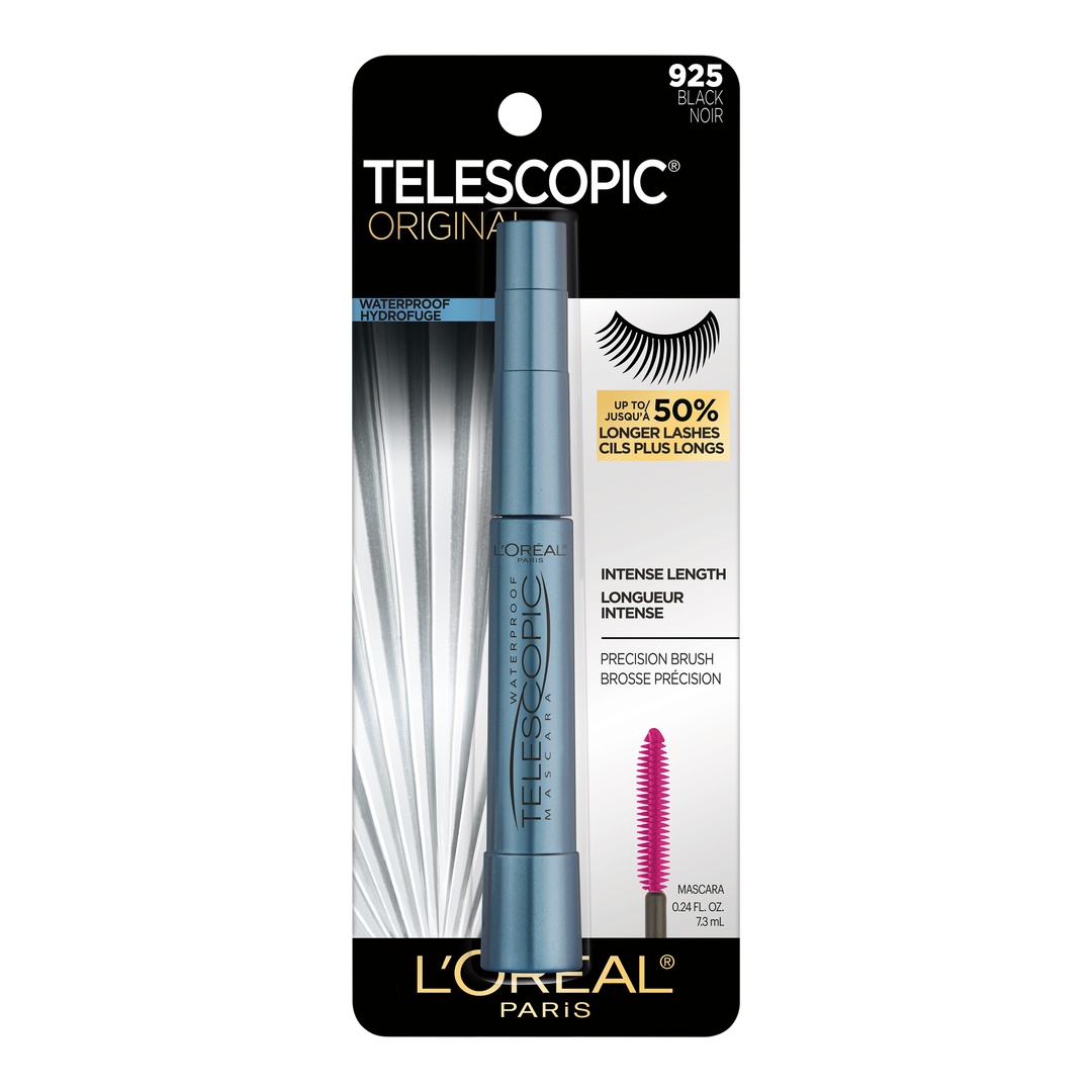 L'Oréal Telescopic Wasserfeste Mascara, Black, 0.27 oz