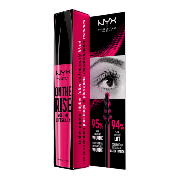 NYX Professional Makeup On The Rise Lifting & Volumizing Mascara, Black
