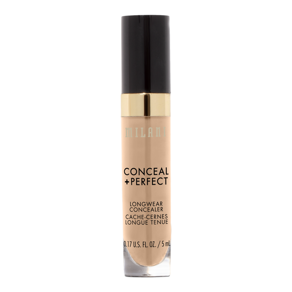 Milani Conceal + Perfect Longwear Concealer, Medium Beige, 0.17 oz