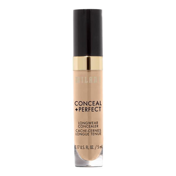 Milani Conceal + Perfect Longwear Concealer, Medium Beige, 0.17 oz
