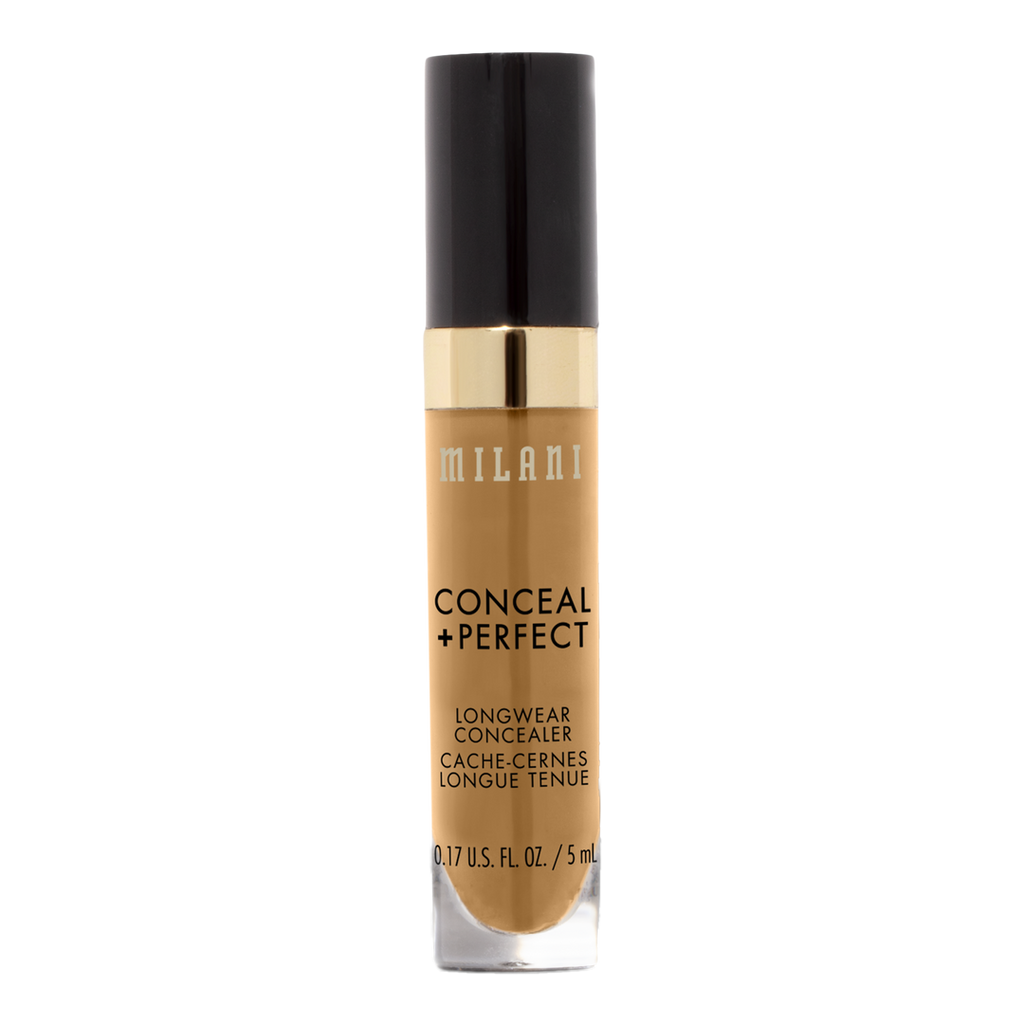 Milani Conceal + Perfect Longwear Concealer, Warm Tan, 0.17 oz