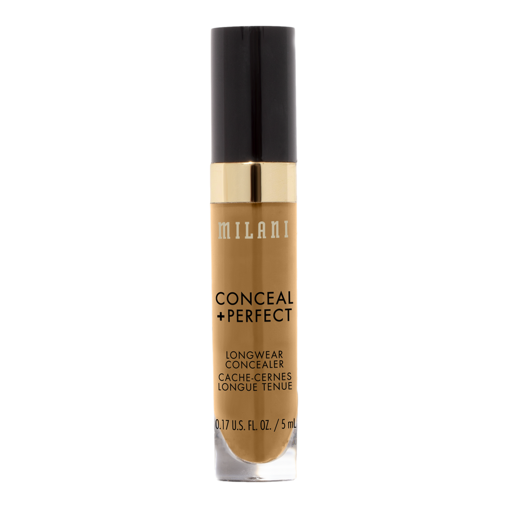 Milani Conceal + Perfect Longwear Concealer, Deep Tan, 0.17 oz