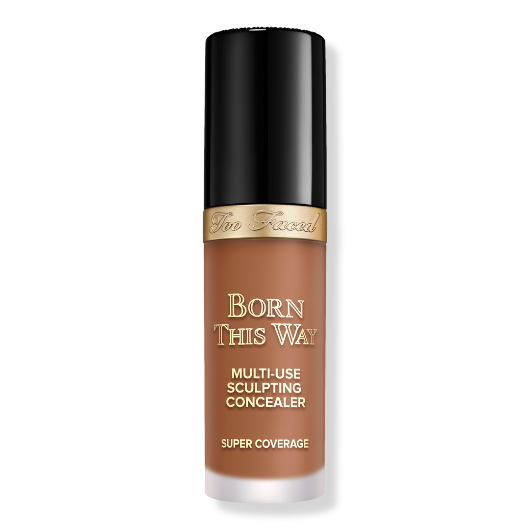 Too Faced Born This Way Super Coverage Multi-Use Sculpting Concealer, Caramel, 0.5 oz