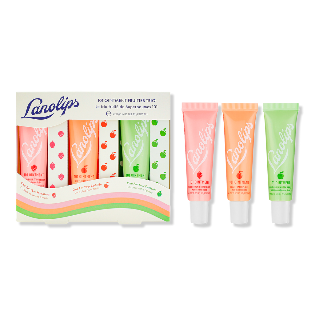 Lano 101 Ointment Fruities Trio Multibalsam, 3er-Pack