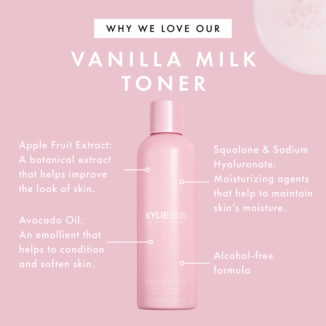 KYLIE SKIN Vanilla Milk Toner Gesichtswasser, 8 oz