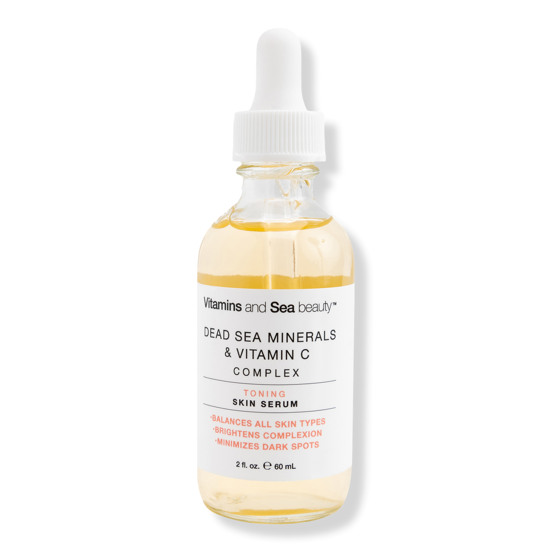 VitaminSea.beauty Dead Sea Minerals & Vitamin C Complex Toning Skin Serum Gesichtsserum, 2 oz