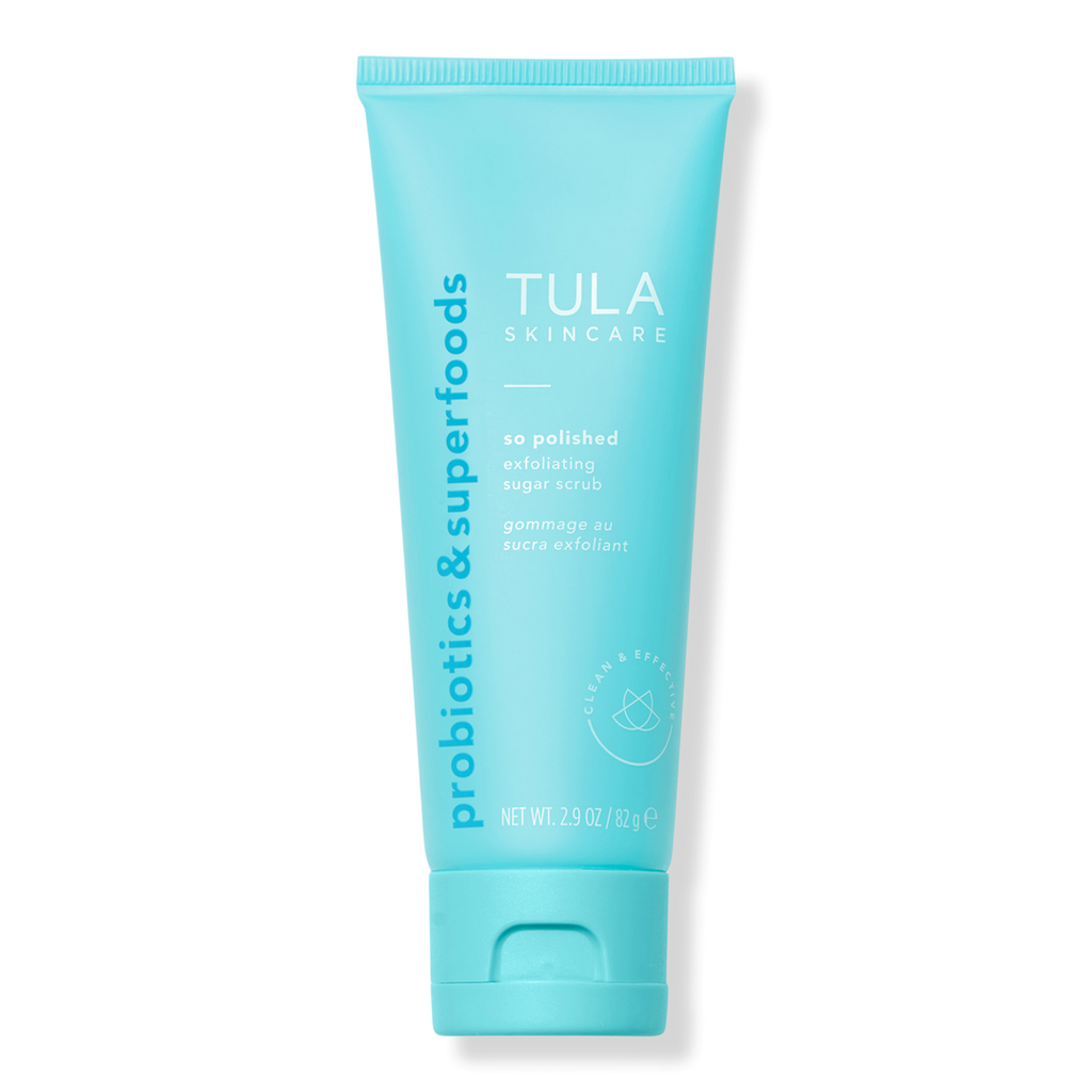 Tula So Polished Exfoliating Sugar Face Scrub Gesichtspeeling, 2.9 oz