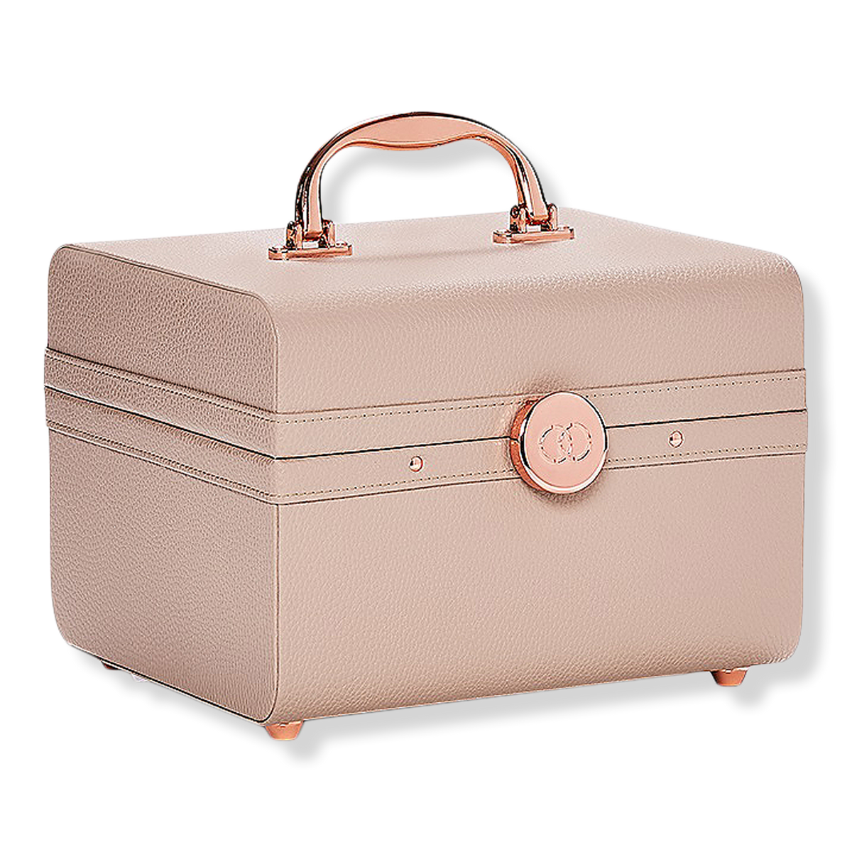 Beige Lifestyle Train Case