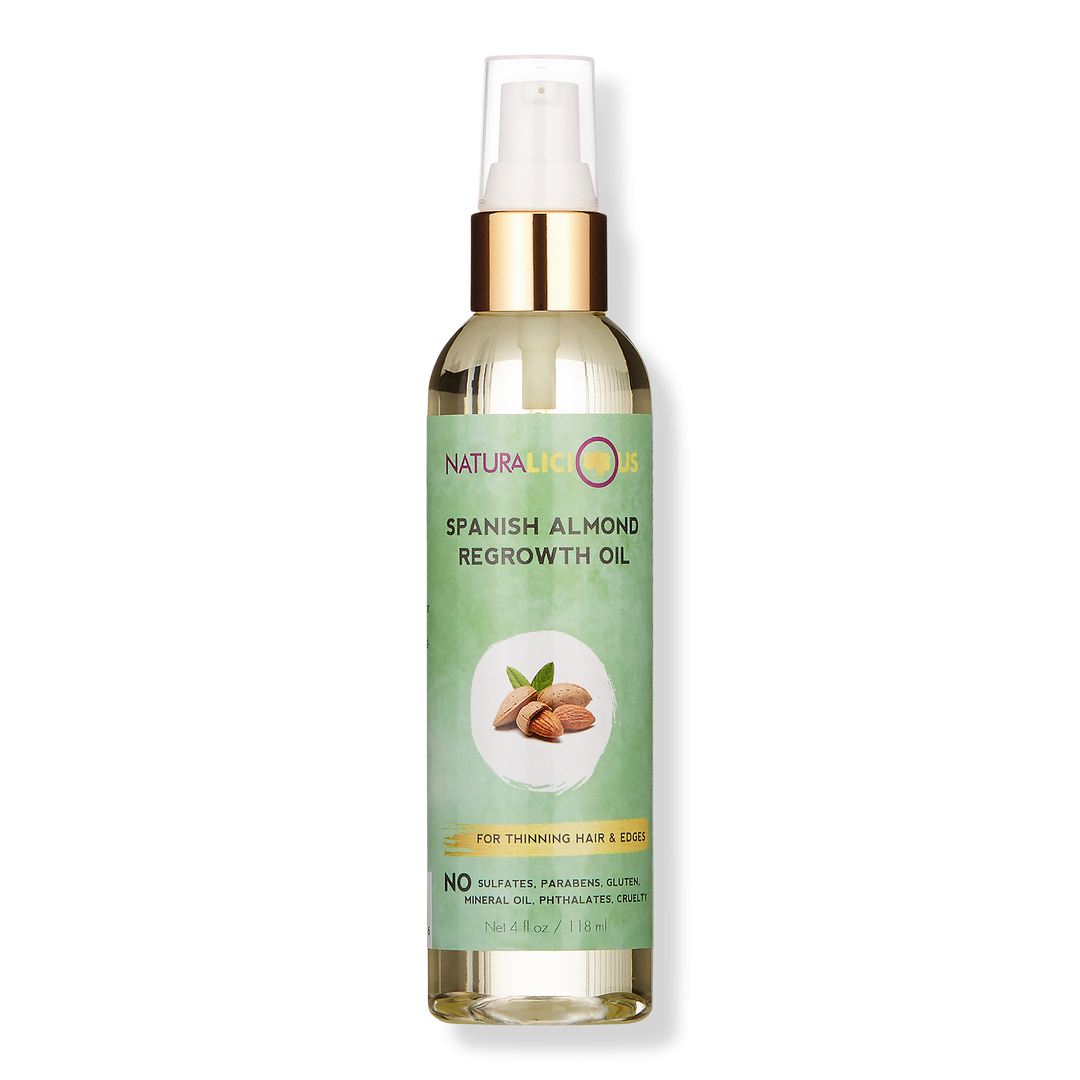 Naturalicious Spanish Almond Haaröl für dichter wirkendes Haar, 4 oz