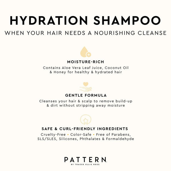 PATTERN Travel Size Hydration Shampoo Feuchtigkeitsshampoo 3 oz