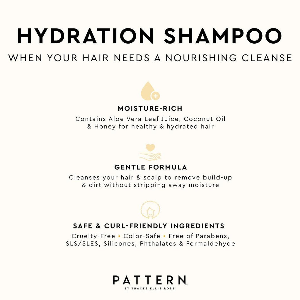 PATTERN Hydration Shampoo, 9.8 oz