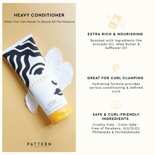 PATTERN Heavy Conditioner For Coilies Pflegespülung für Coilies, 13 oz