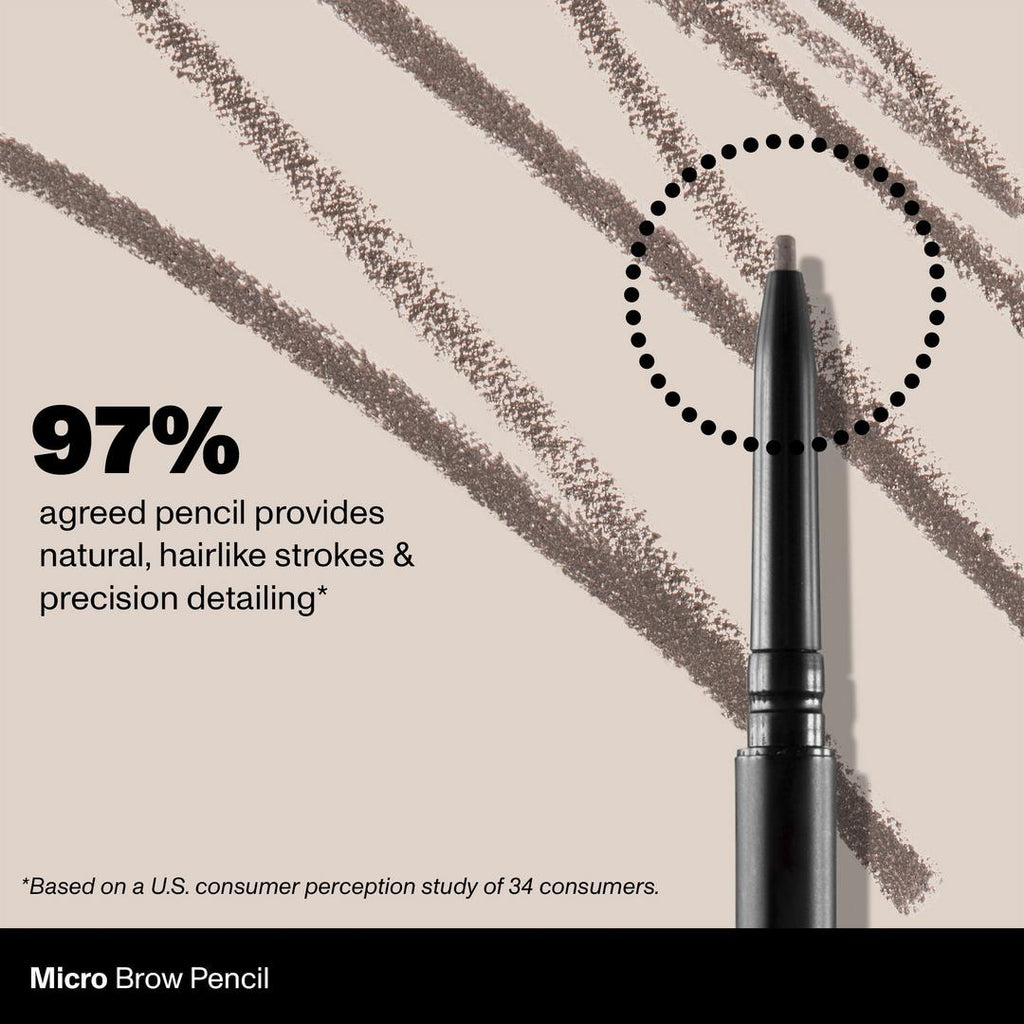 Morphe Micro Brow Doppelseitiger Augenbrauenstift & Spoolie, Mocha, 0.003 oz