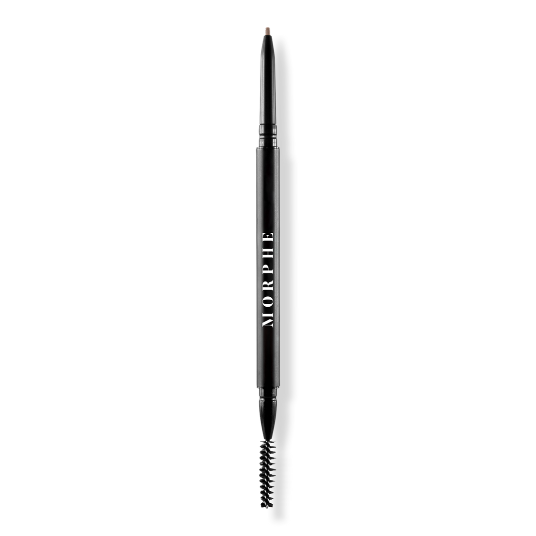Morphe Micro Brow Dual-Ended Pencil & Spoolie, Latte, 0.003 oz