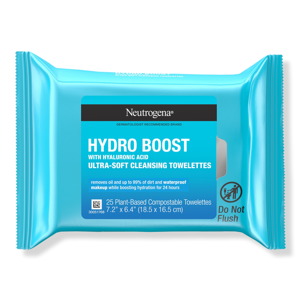 Neutrogena Hydro Boost Reinigungstücher fürs Gesicht, 25 Stk.
