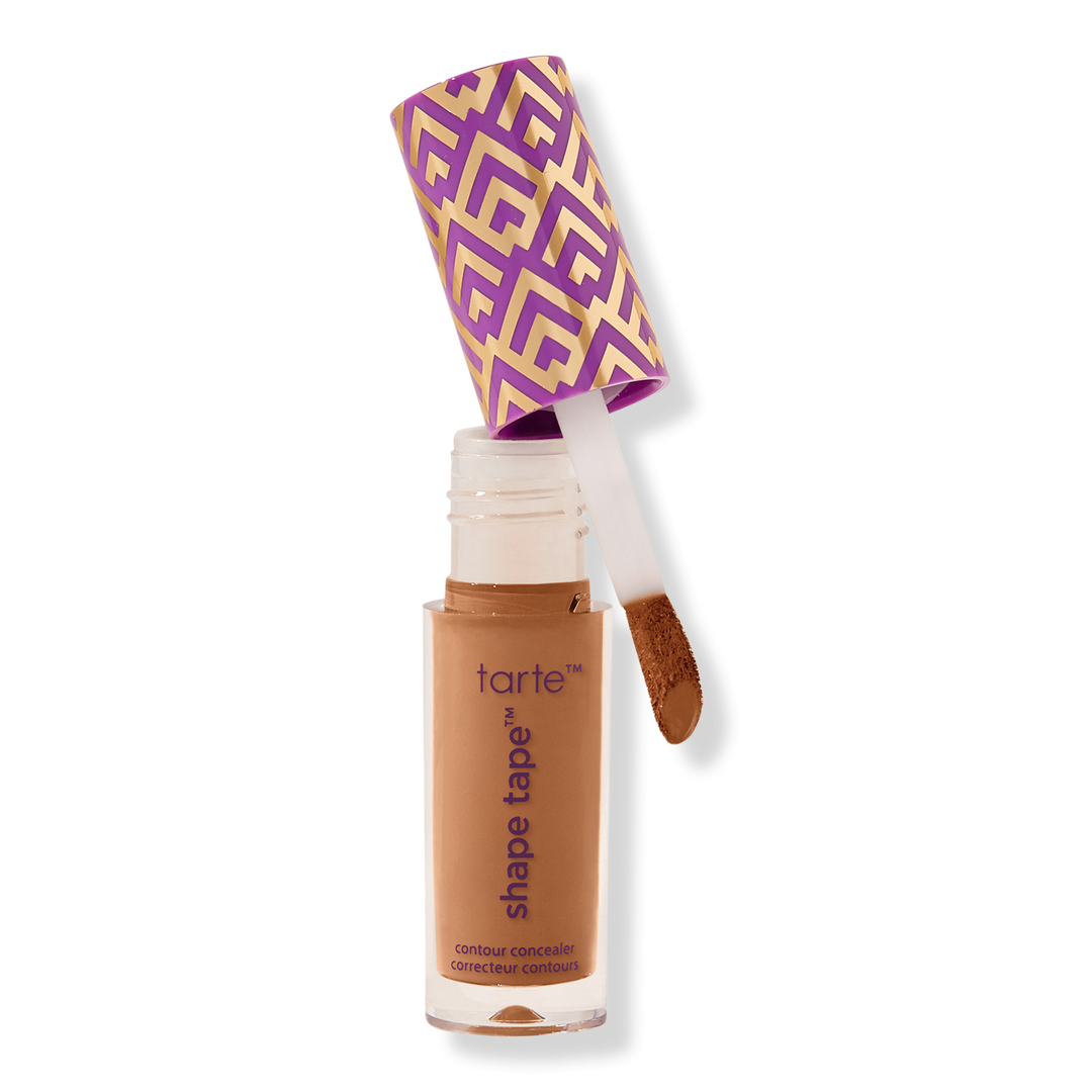 Tarte Travel-Size Shape Tape Full Coverage Concealer, 53S Deep Sand, 0.033 oz