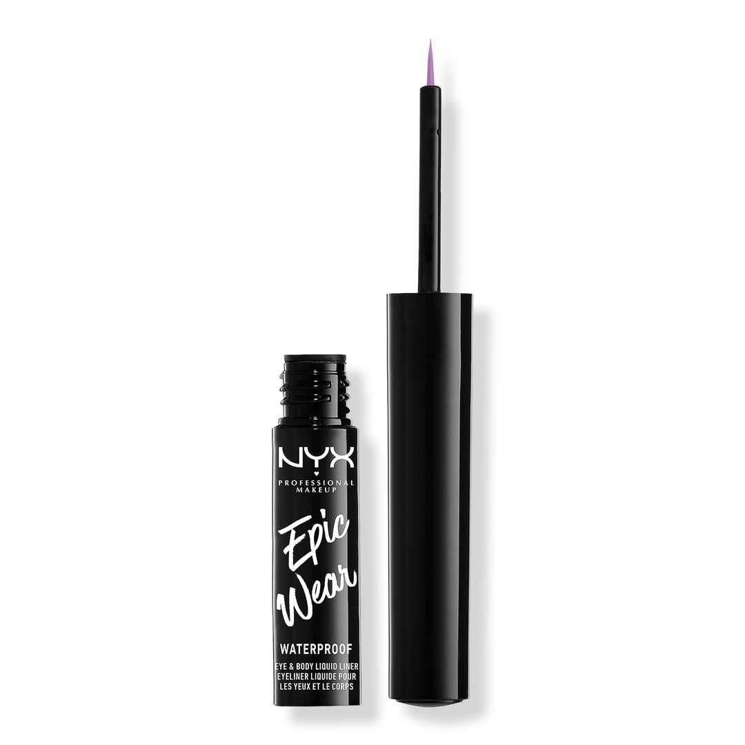 NYX Professional Makeup Epic Wear Long Lasting Flüssiger Eyeliner, Lilac, 0.12 oz