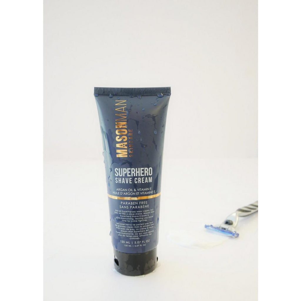 MASON MAN Superhero Shave Cream, 5 oz