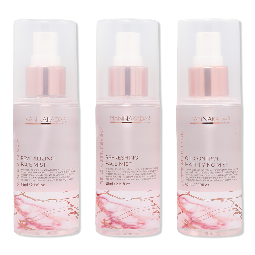 MANNA KADAR BEAUTY Ready, Set, Refresh Gesichtsspray-Set, 6.5 oz