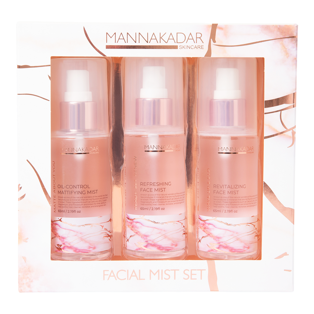 MANNA KADAR BEAUTY Ready, Set, Refresh Gesichtsspray-Set, 6.5 oz