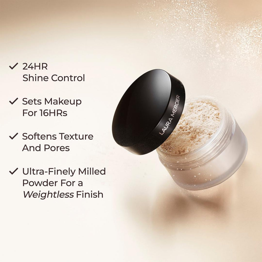Laura Mercier Translucent Loose Setting Powder, Translucent, 1 oz