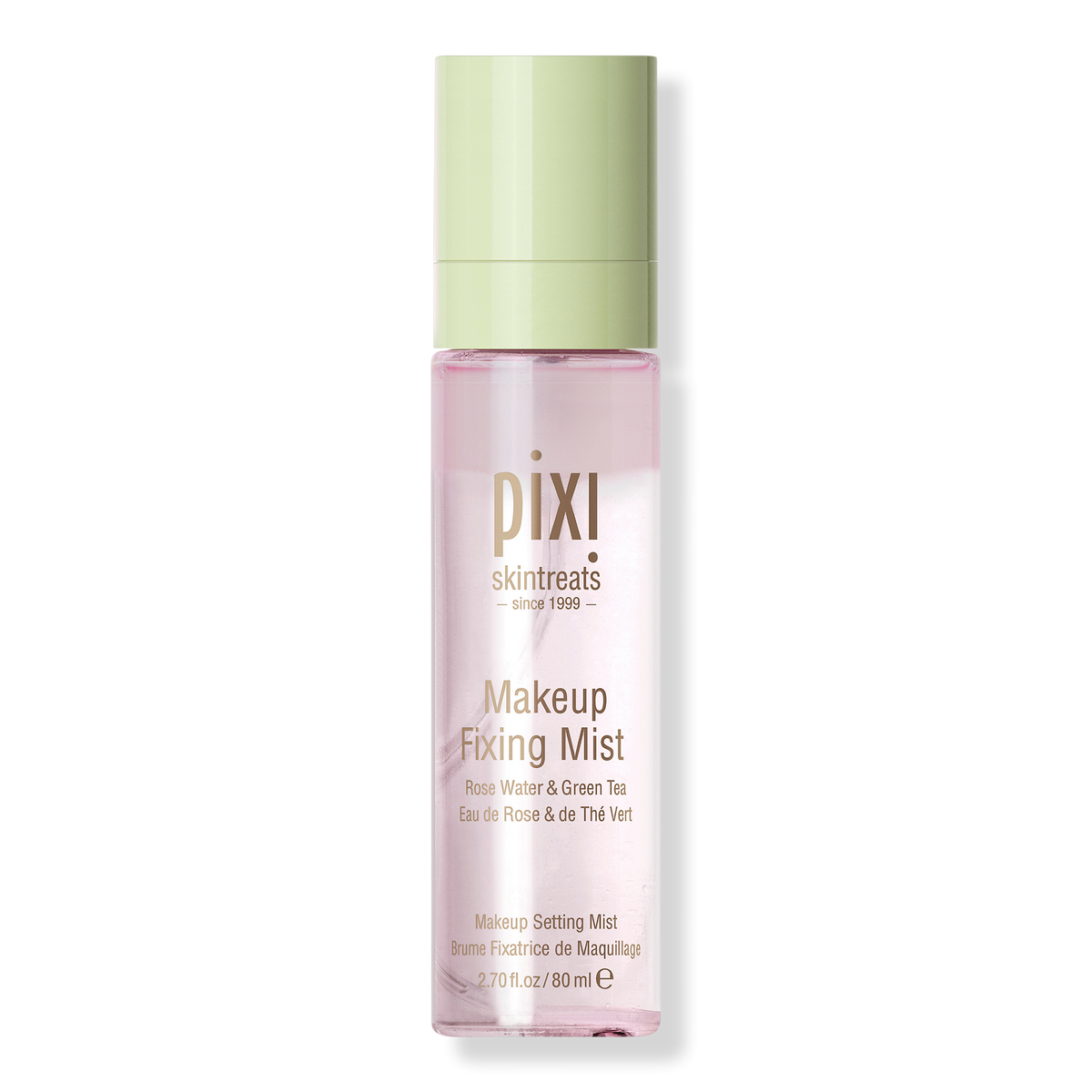 Makeup Fixing Mist with Rose Water and Green Tea