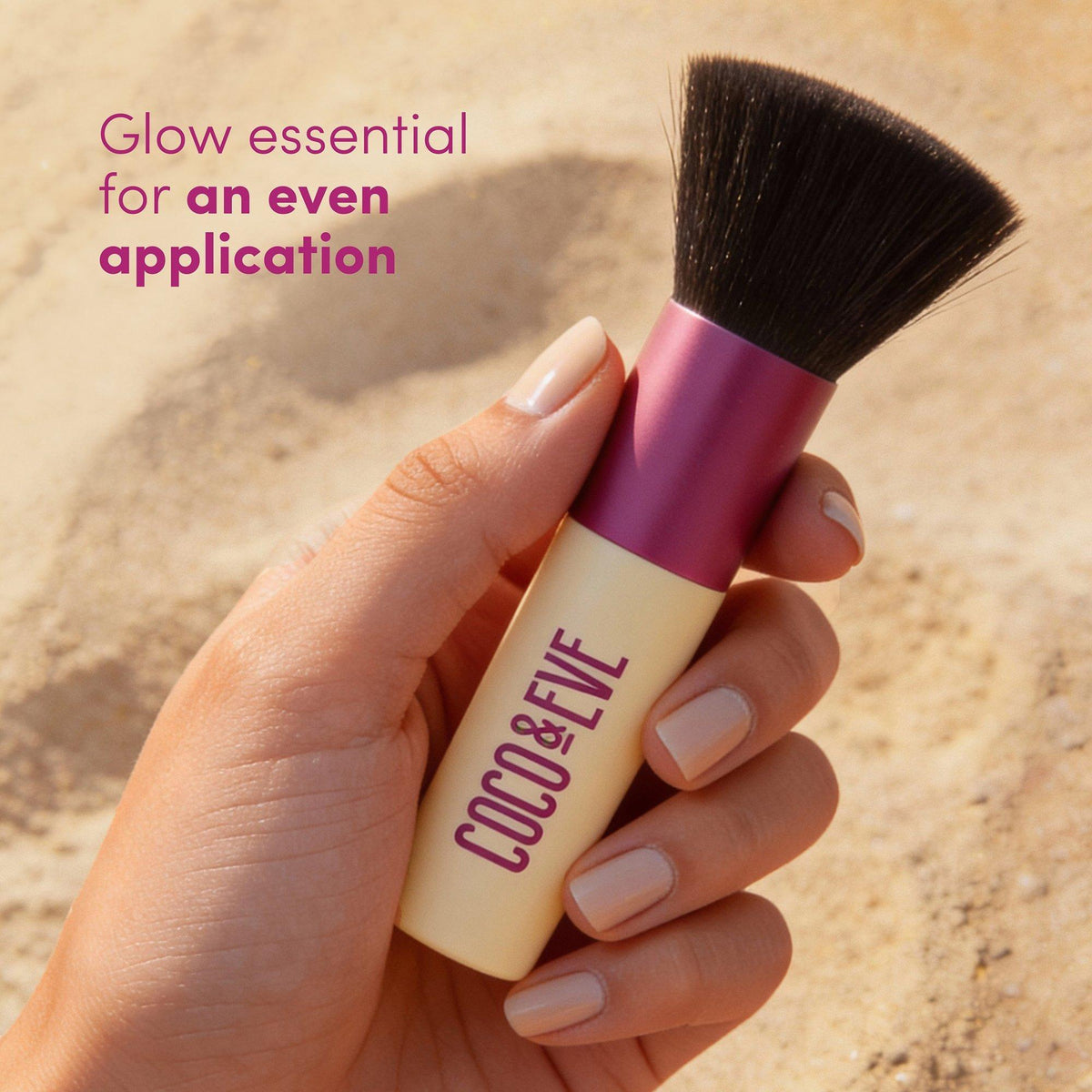 Sunny Honey Deluxe Kabuki Brush