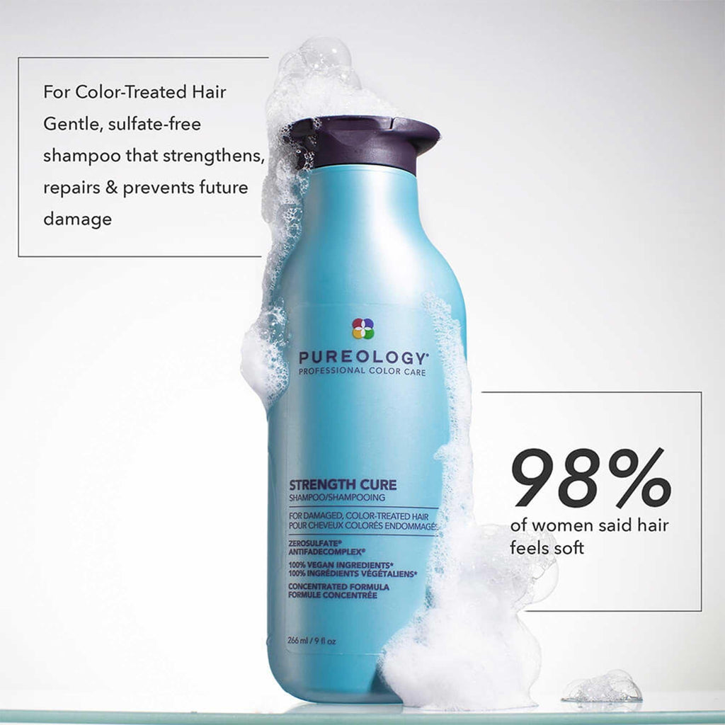 Strength Cure Shampoo For Damaged Hair & Split Ends