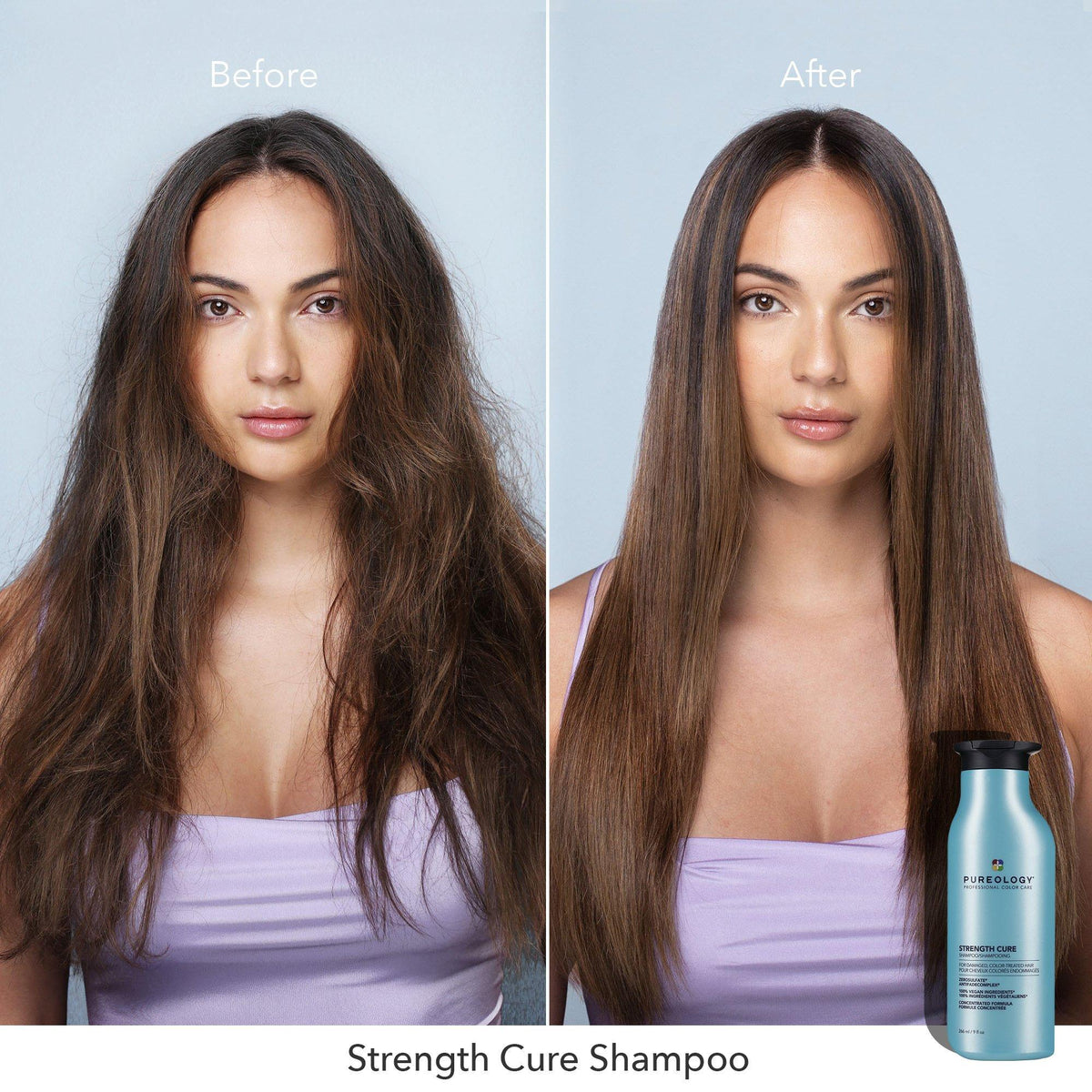 Strength Cure Shampoo For Damaged Hair & Split Ends