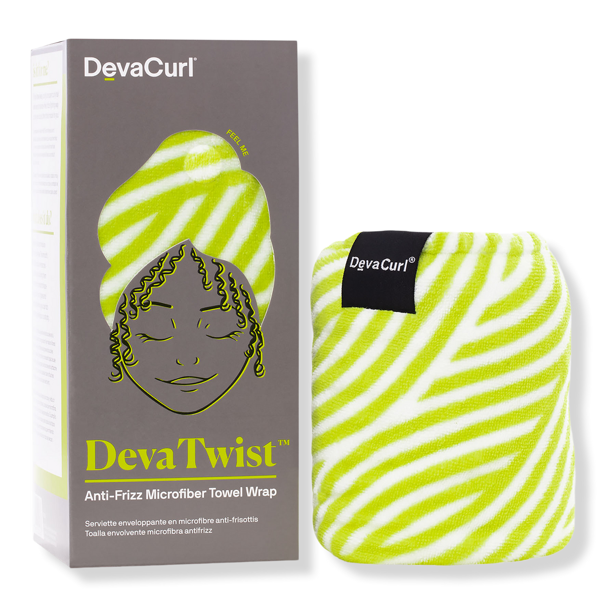 DevaTwist Anti-Frizz Microfiber Towel Wrap