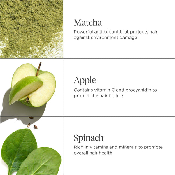 Superfoods Matcha + Apple Replenishing Shampoo