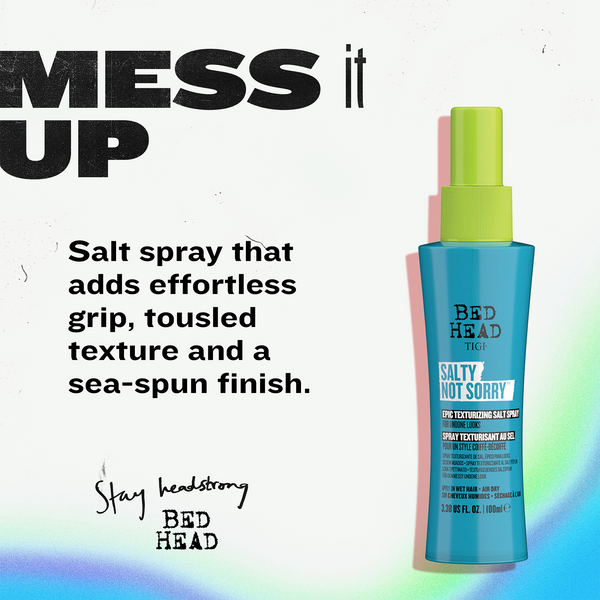 Salty Not Sorry Texturizing Salt Spray For Natural Undone Hairstyles