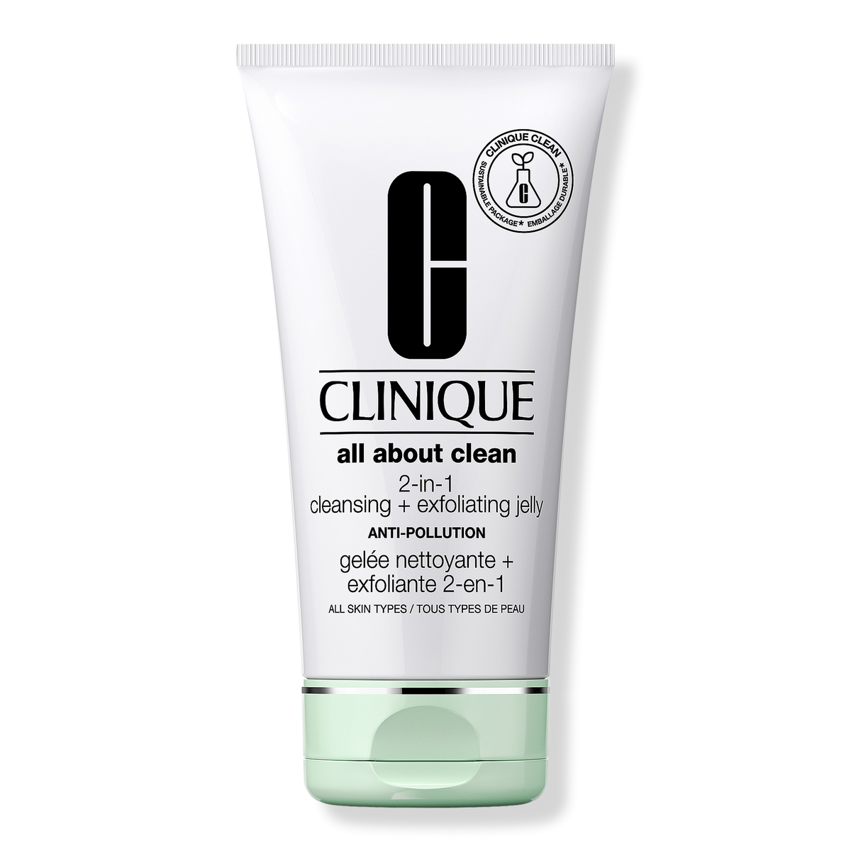 All About Clean 2-in-1 Face Cleansing + Exfoliating Jelly Cleanser with Salicylic Acid