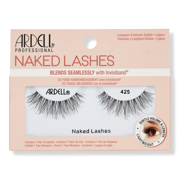 Naked False Eyelashes #425 in Black