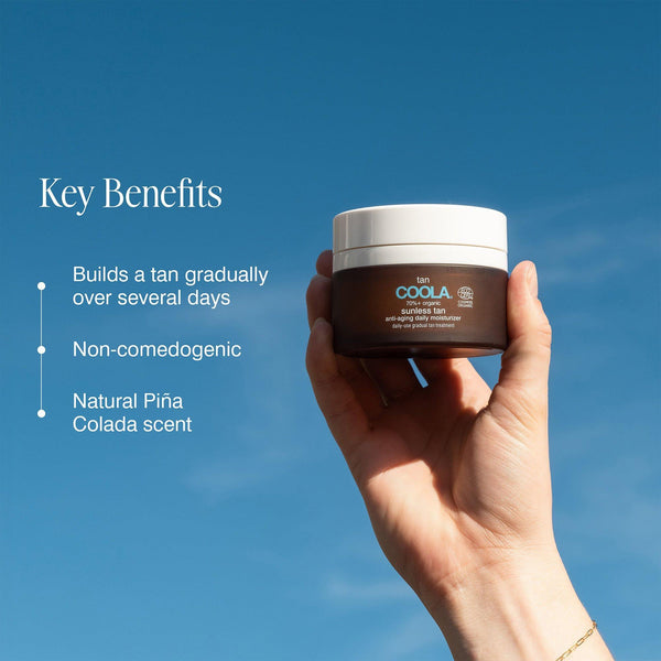 Organic Sunless Tan Anti-Aging Daily Moisturizer