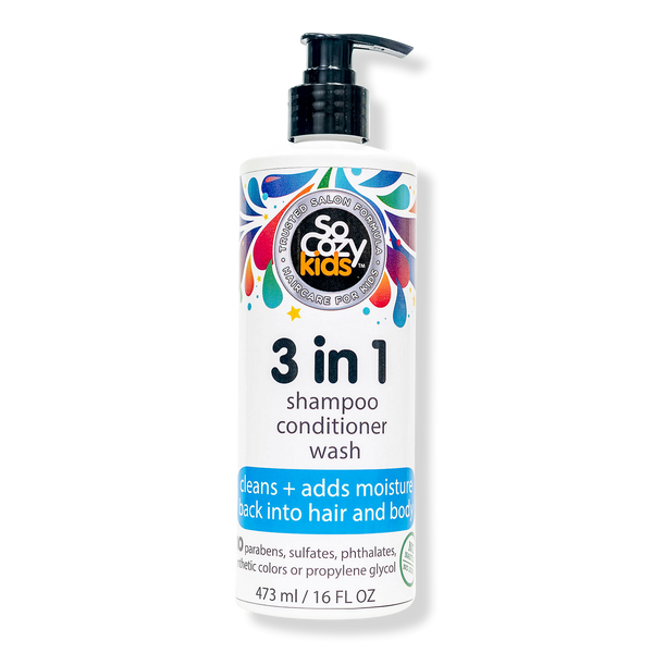3-in-1 Shampoo Conditioner Body Wash for Kids