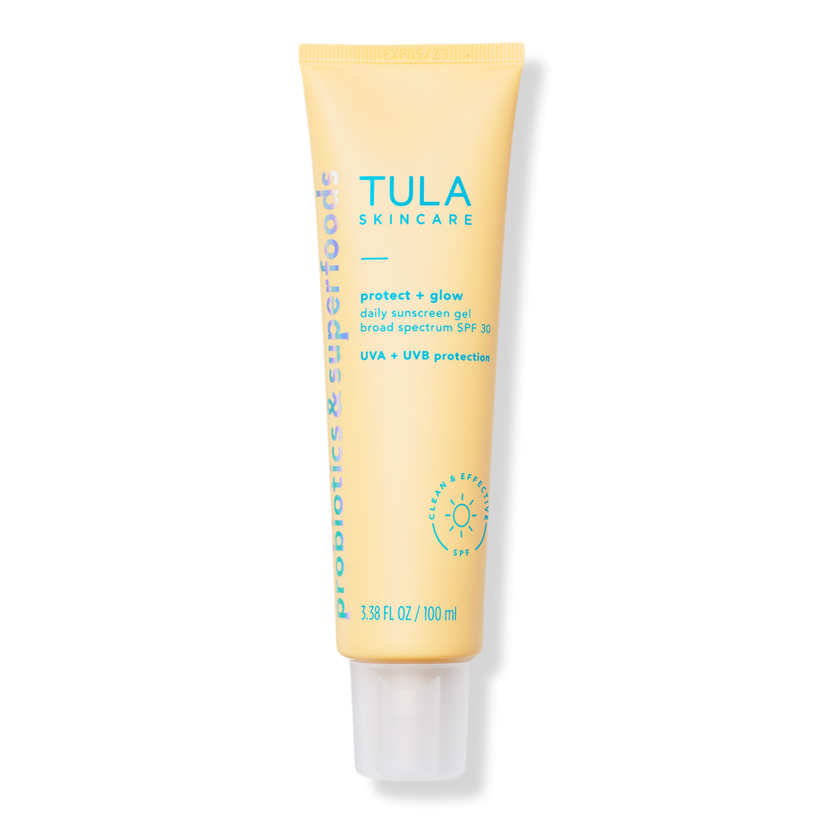 Tula Protect + Glow Daily Sunscreen Gel Broad Spectrum, SPF 30, 3.38 oz
