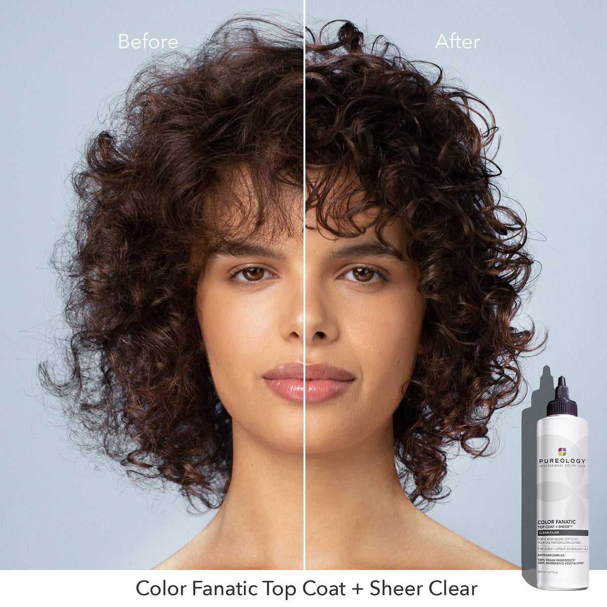 Color Fanatic Top Coat Clear Hair Gloss
