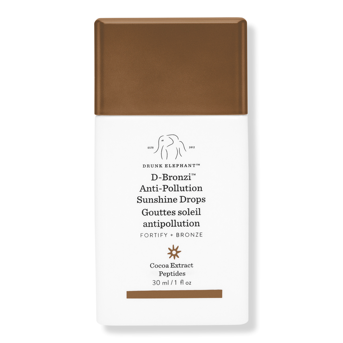 D-Bronzi Anti-Pollution Bronzing Drops with Peptides